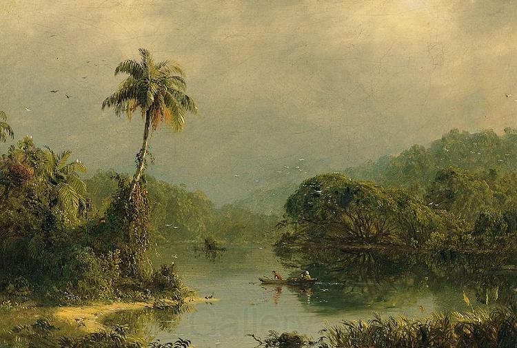 Frederic Edwin Church Tropical Landscape